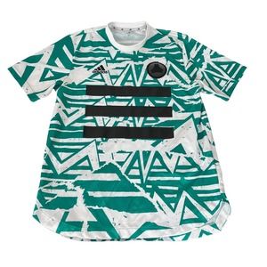 Adidas Shirt Adult Medium Tango Tan DNA Graphic #10 Soccer Jersey FM1082 Mens M